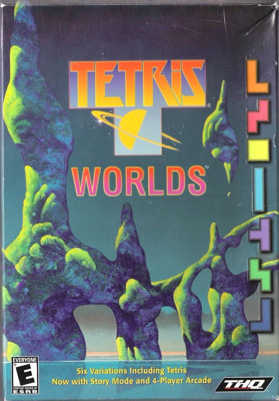 Tetris Worlds box art for GameBoy Advance